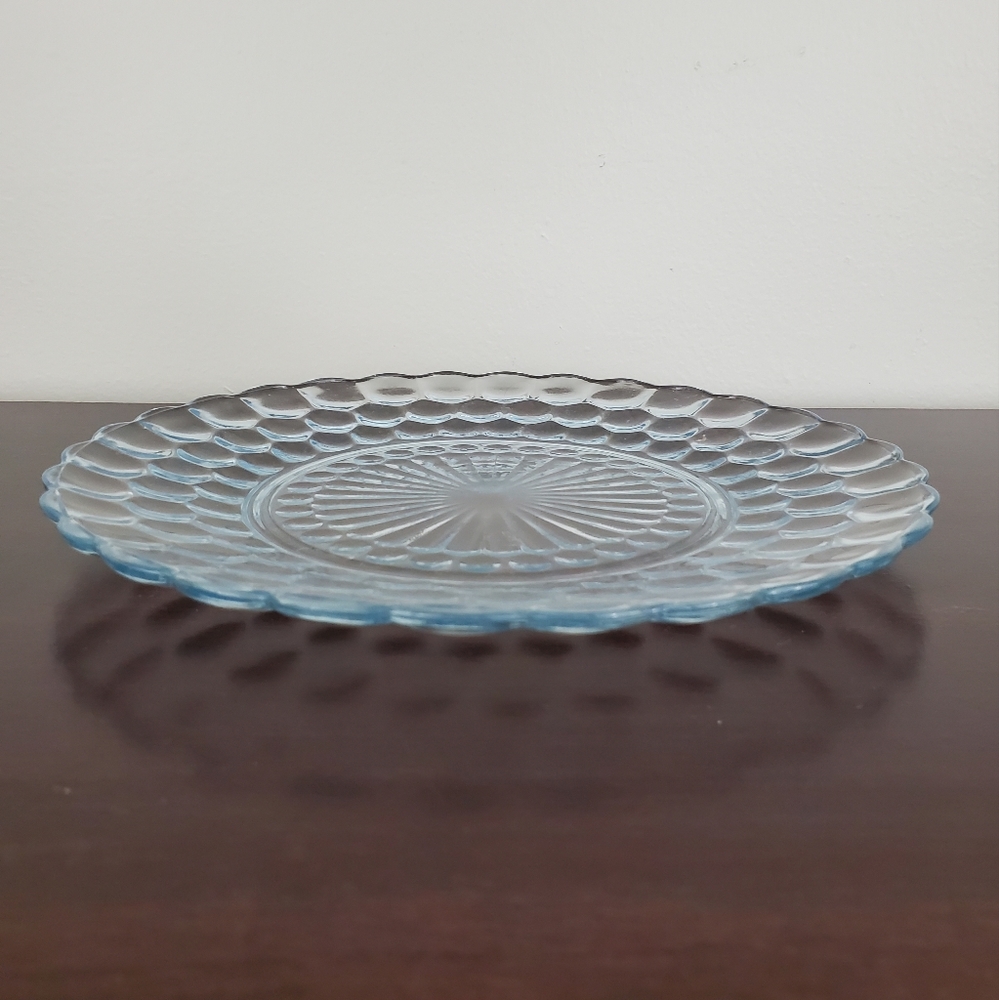 Vintage Anchor Hocking Bubble Dinner Plate - 1940's - Picture 6 of 10